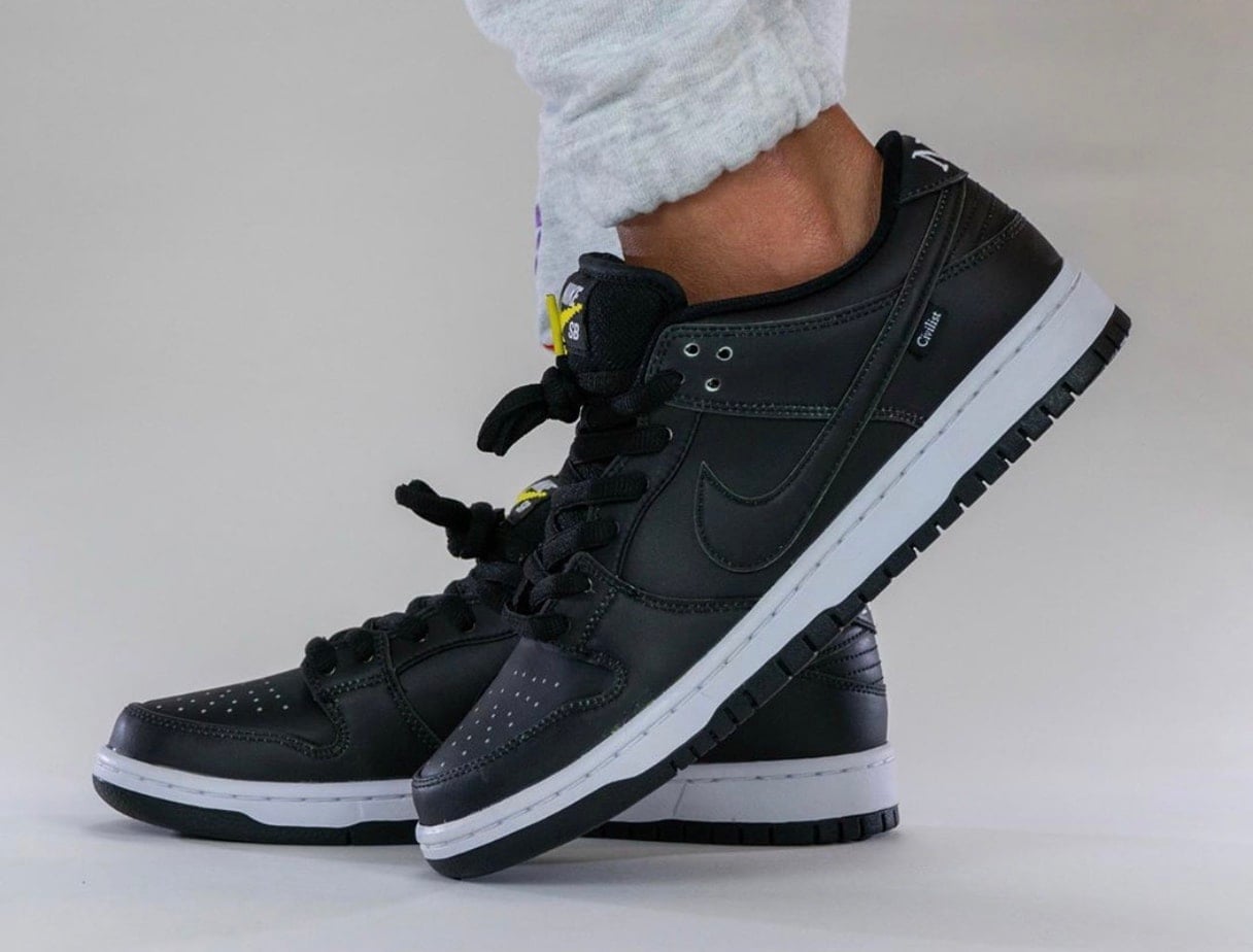 Civilist X Nike Dunk Low Heat Activated Upper