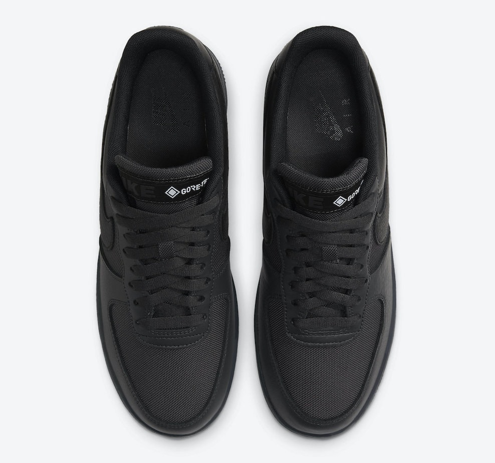 Gore-Tex and Nike Releasing a Black Air Force 1 Low