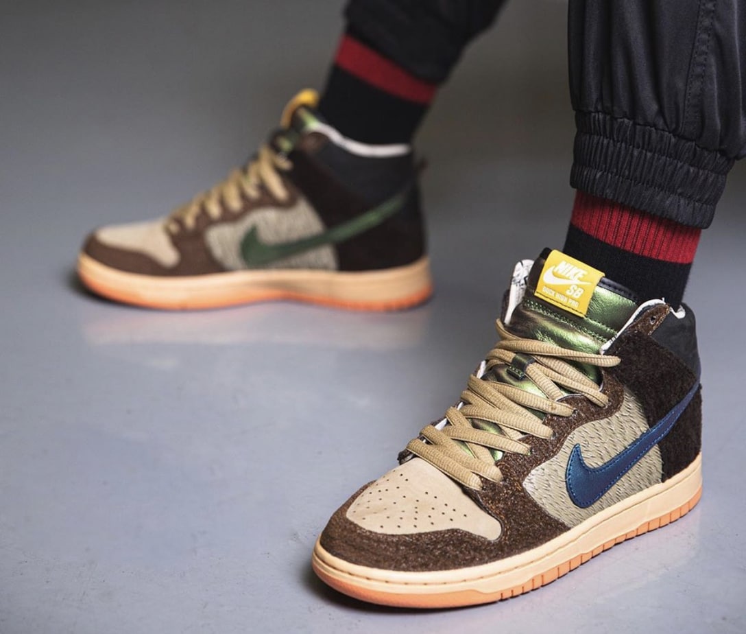 On Foot Look at the Concepts x Nike SB Dunk High 