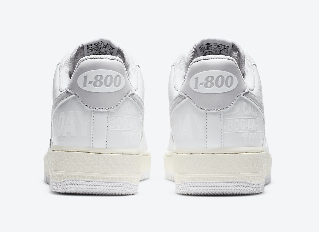 Nike Air Force 1 Low "Toll Free" Features a Unique Design