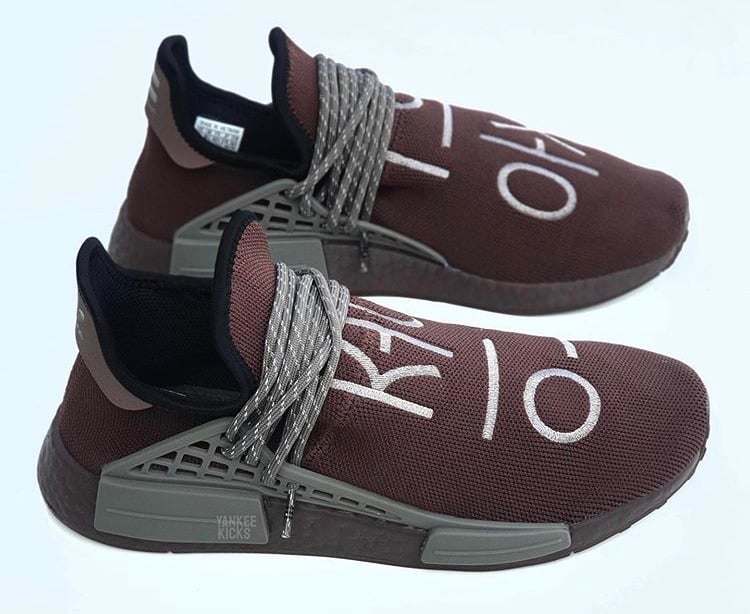 Pharrell adidas Nmd Hu Brown