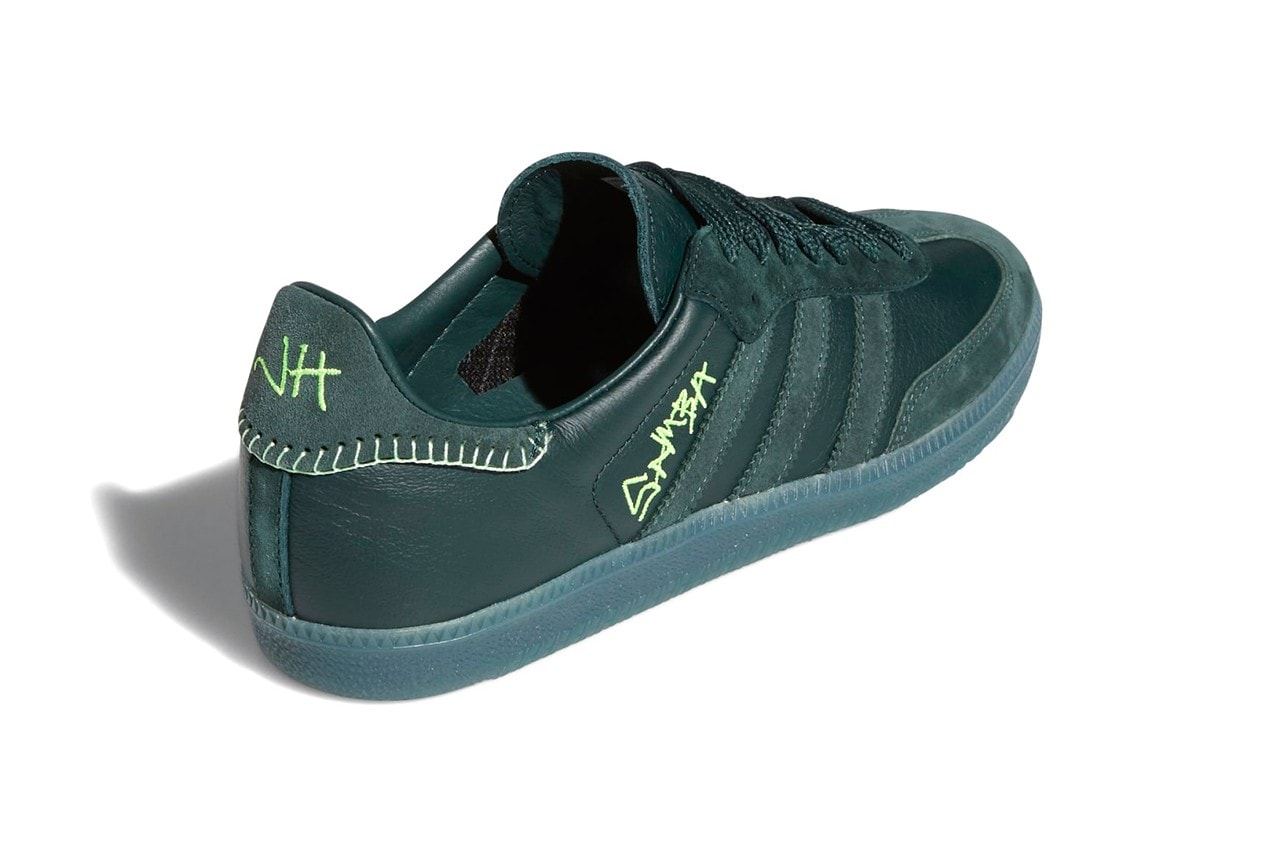 Jonah Hill adidas Originals Samba Green Night Maroon FW7458 FW7456 Collaboration Release