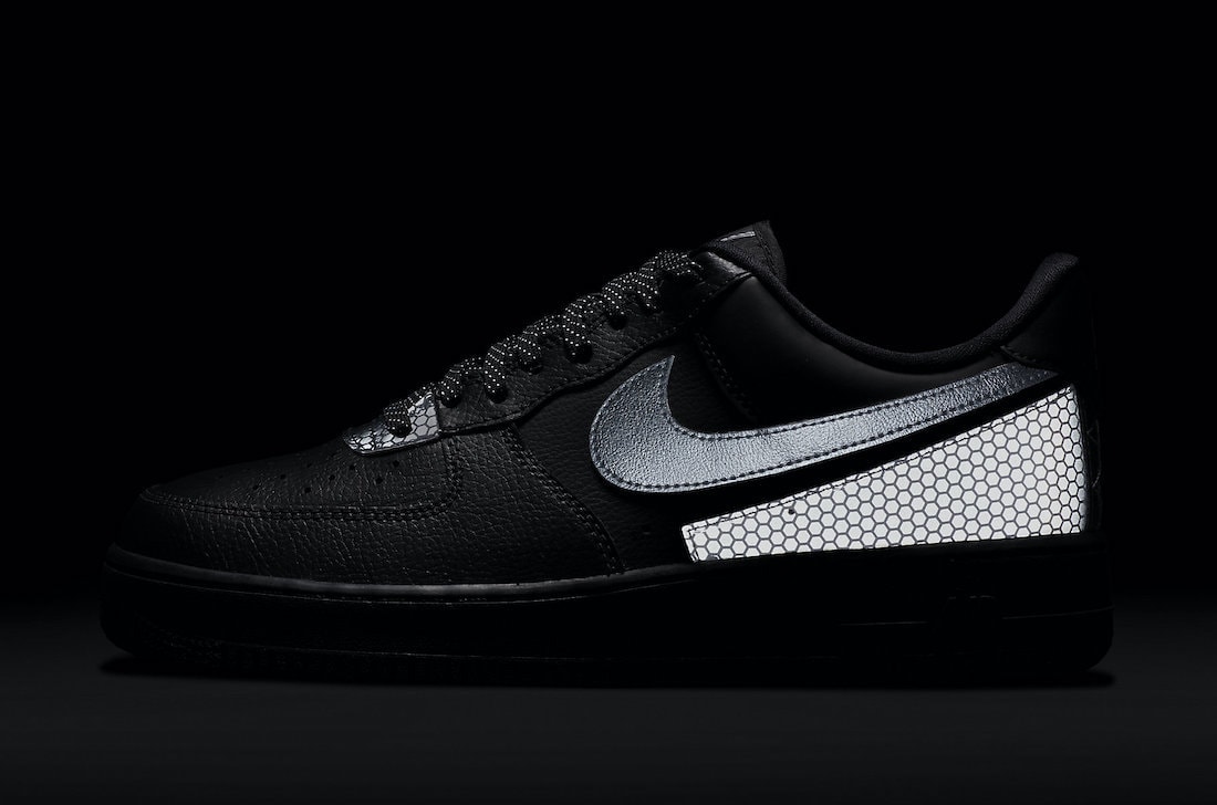 3M x Nike Releasing Another Black Air Force 1 Low