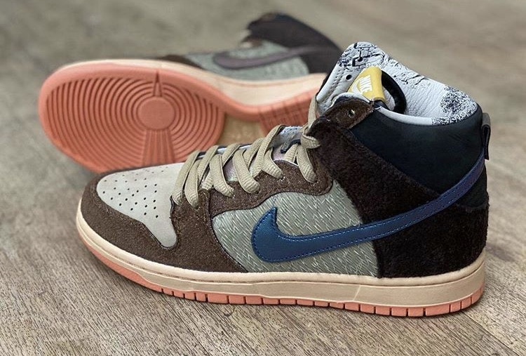 On Foot Look at the Concepts x Nike SB Dunk High "Duck"