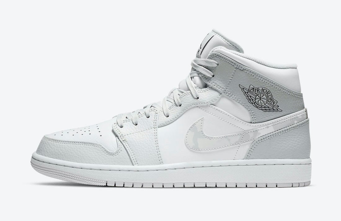 White Camo Adorns the Latest Air Jordan 1 Mid