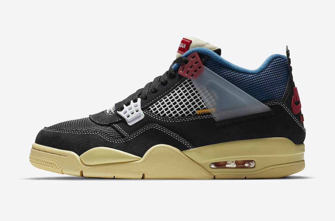 Official Images of the Union x Air Jordan 4 "Off Noir"