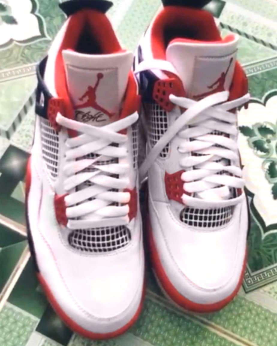 Air Jordan 4 Og Fire Red 2020