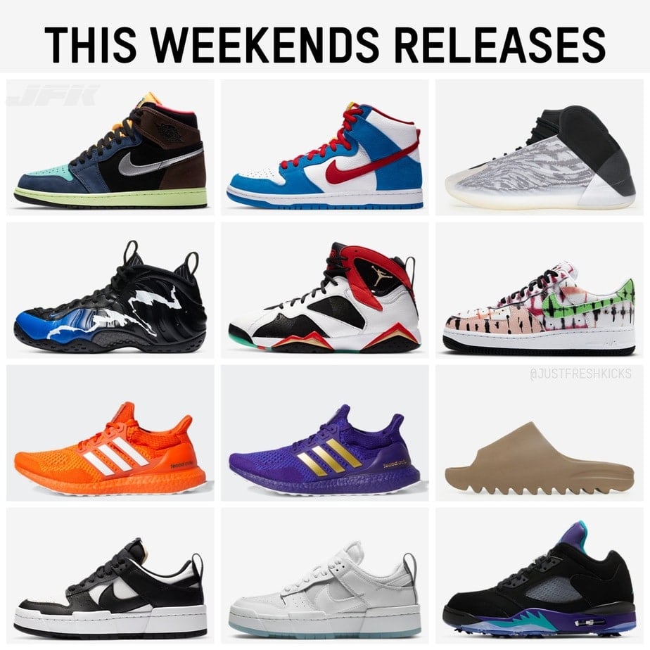 Top Sneaker Releases This Weekend 9/4