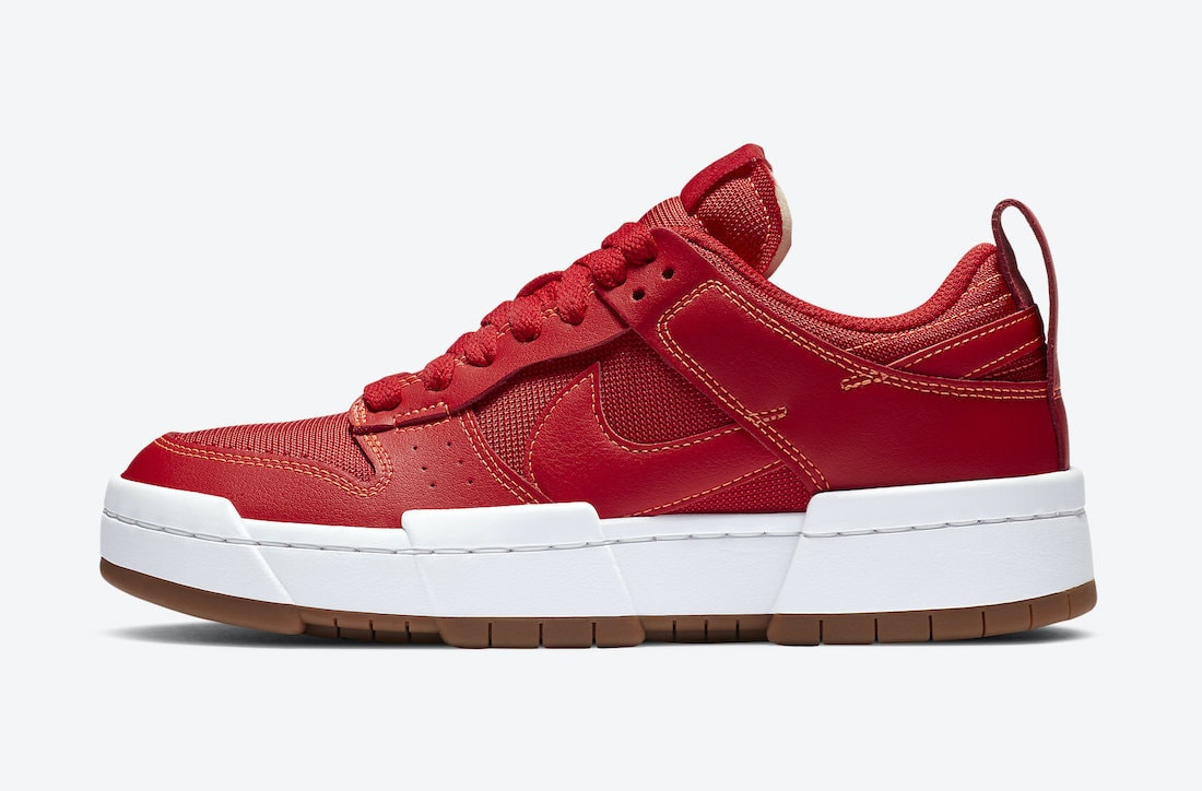 Nike Dunk Low Disrupt "Red Gum"