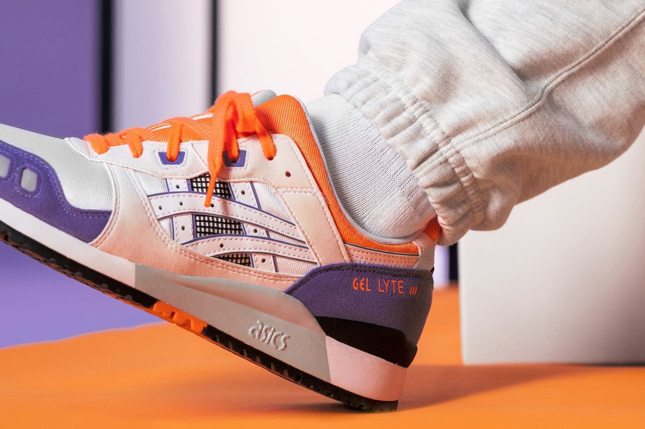 ASICS Gel Lyte Iii Og White Orange 002