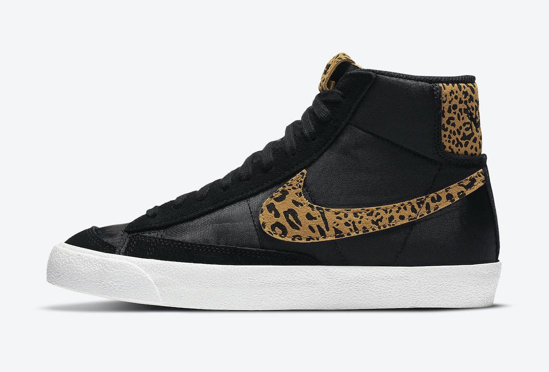 Leopard Swooshes Prowl on the Latest Nike Blazer Mid