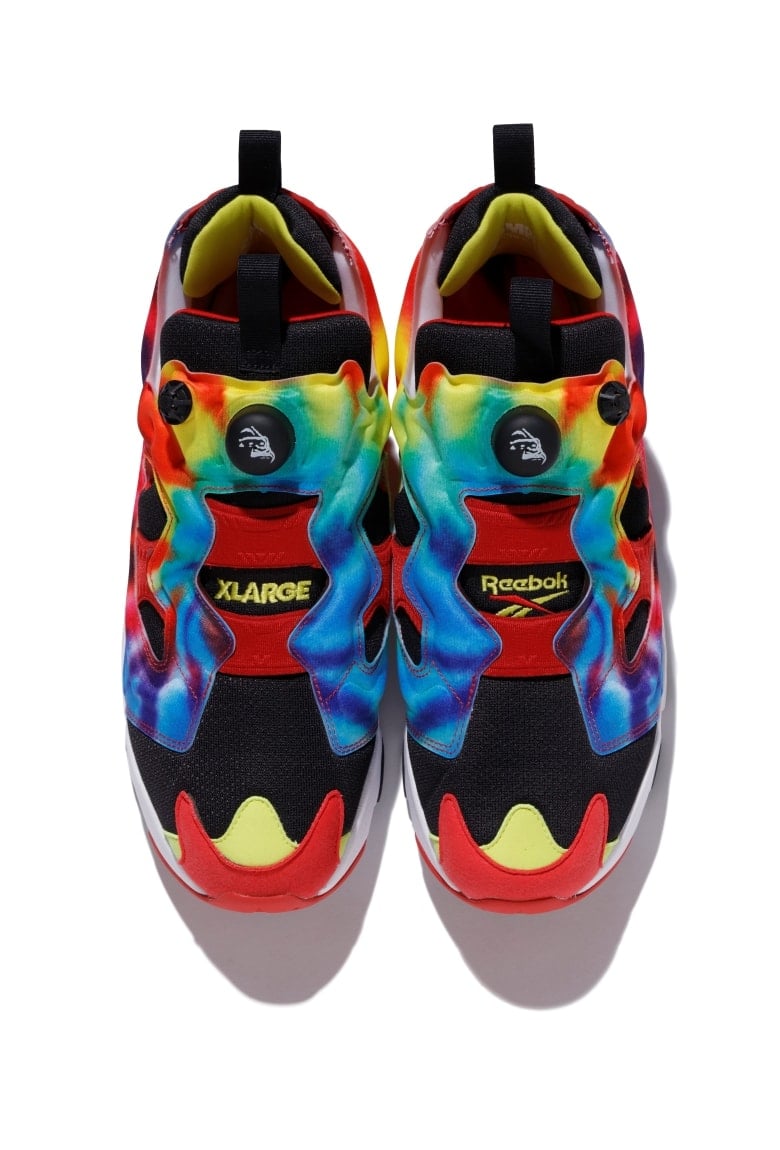 XLARGE has Applied a Tie-Dye Theme to the Reebok Instapump Fury