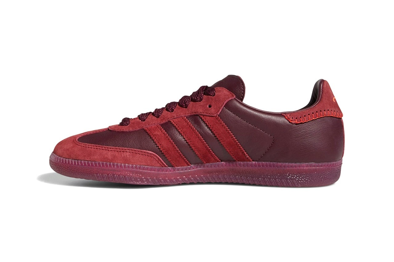 Jonah Hill adidas Originals Samba Green Night Maroon FW7458 FW7456 Collaboration Release