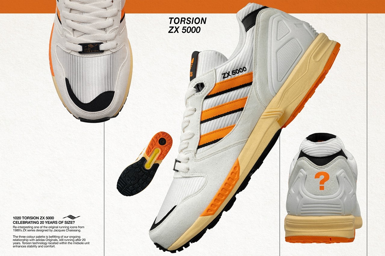 Size adidas Originals Zx 5000 Zx 10000c Collaboration Release Information
