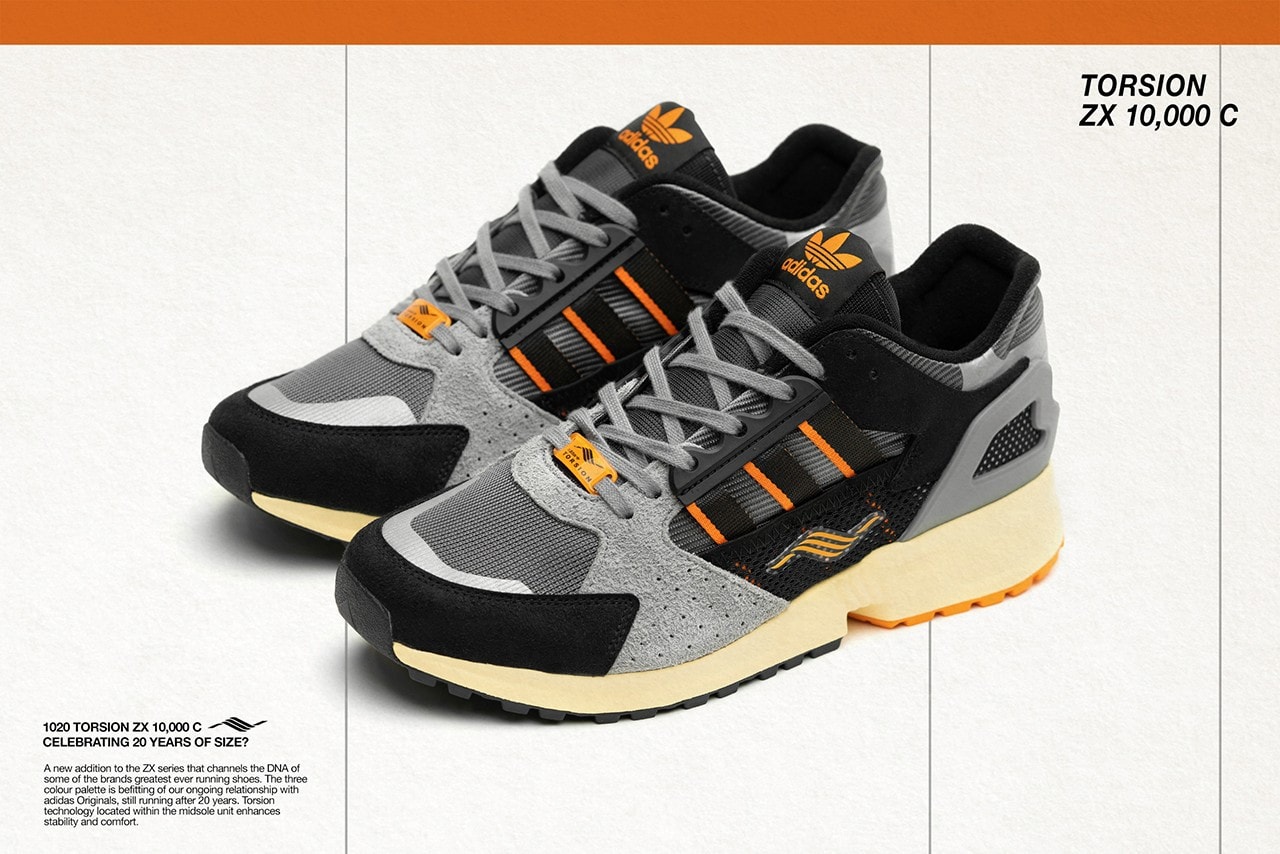 Size adidas Originals Zx 5000 Zx 10000c Collaboration Release Information