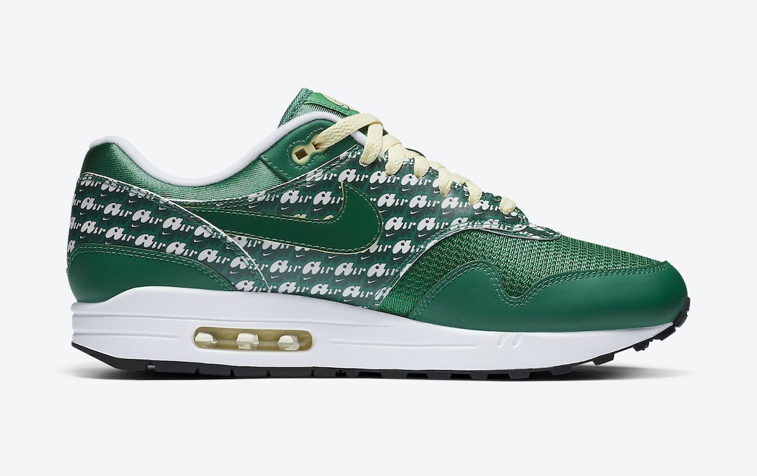 Official Images of the Nike Air Max 1 Lemonade “Pine Green”