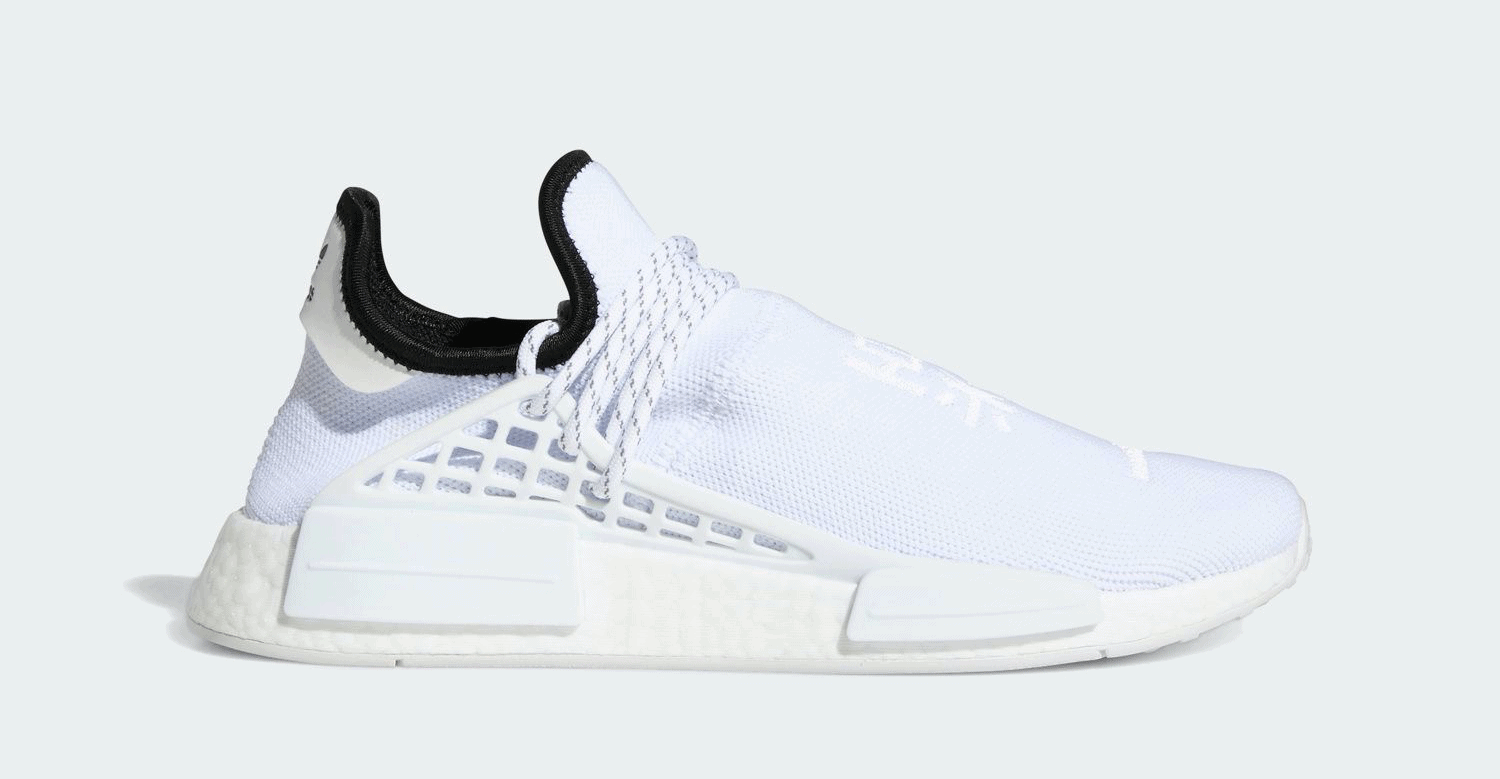 Pharrell adidas NMD Hu White