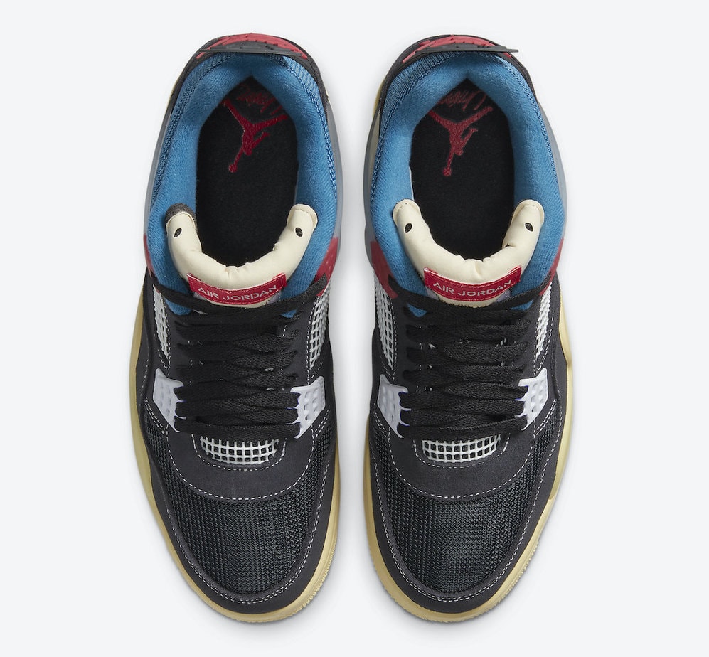 Official Images of the Union x Air Jordan 4 "Off Noir"