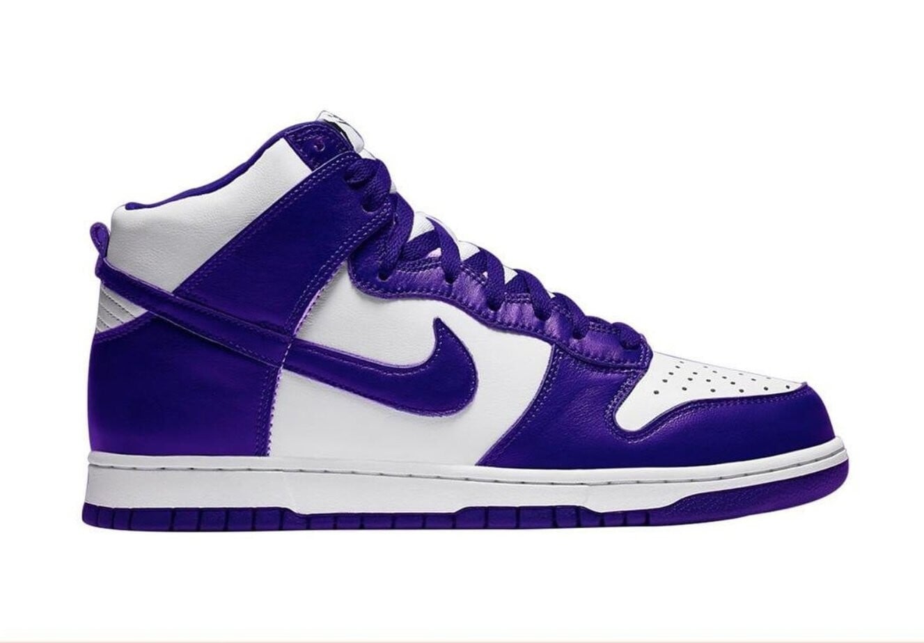 Nike Dunk High "Varsity Purple" Returns this Year