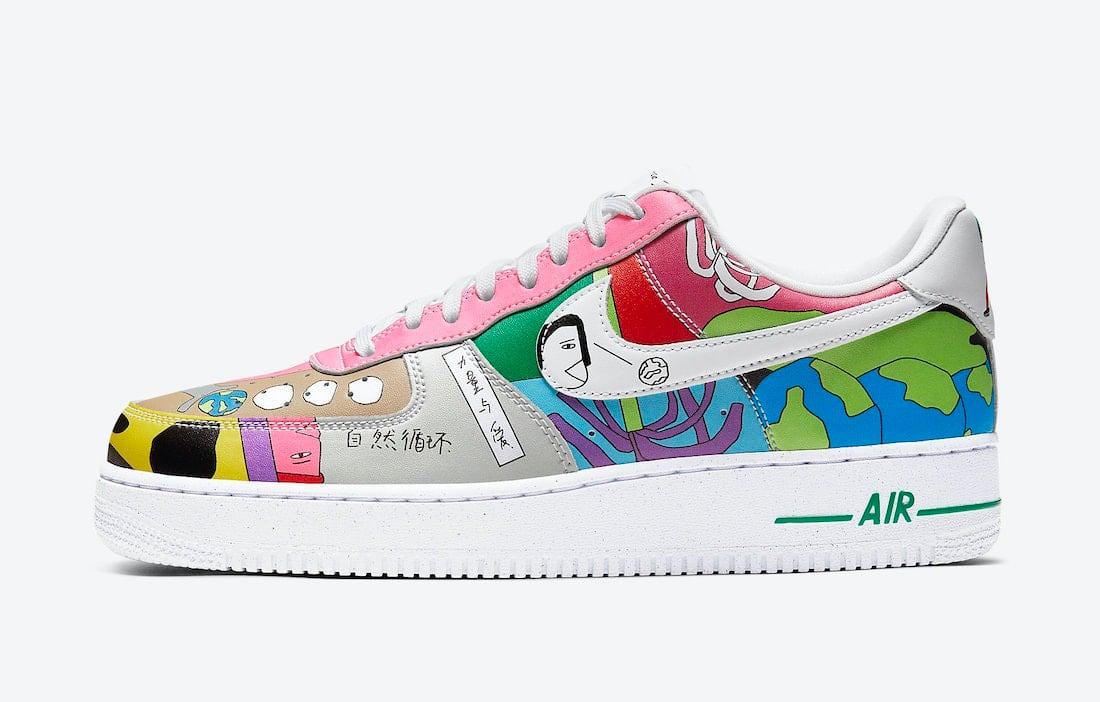 Ruohan Wang X Nike Air Force 1 Low