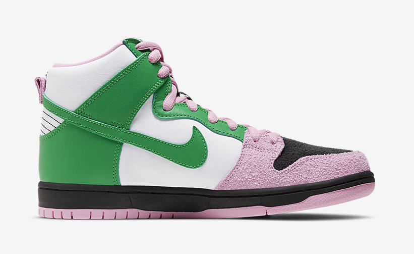 Nike SB Dunk High Invert Celtics