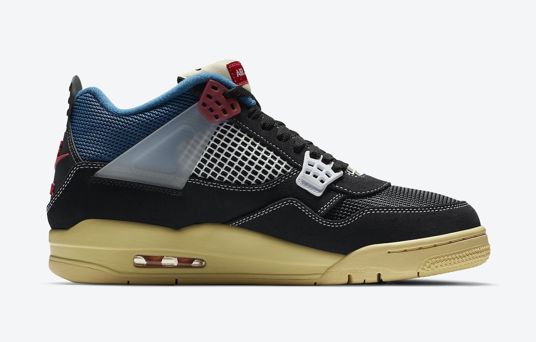 Official Images of the Union x Air Jordan 4 "Off Noir"