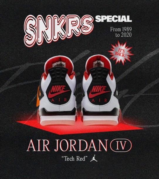 Air Jordan 4 OG "Fire Red"