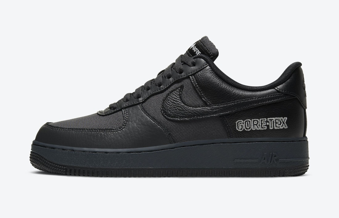 Gore-Tex and Nike Releasing a Black Air Force 1 Low