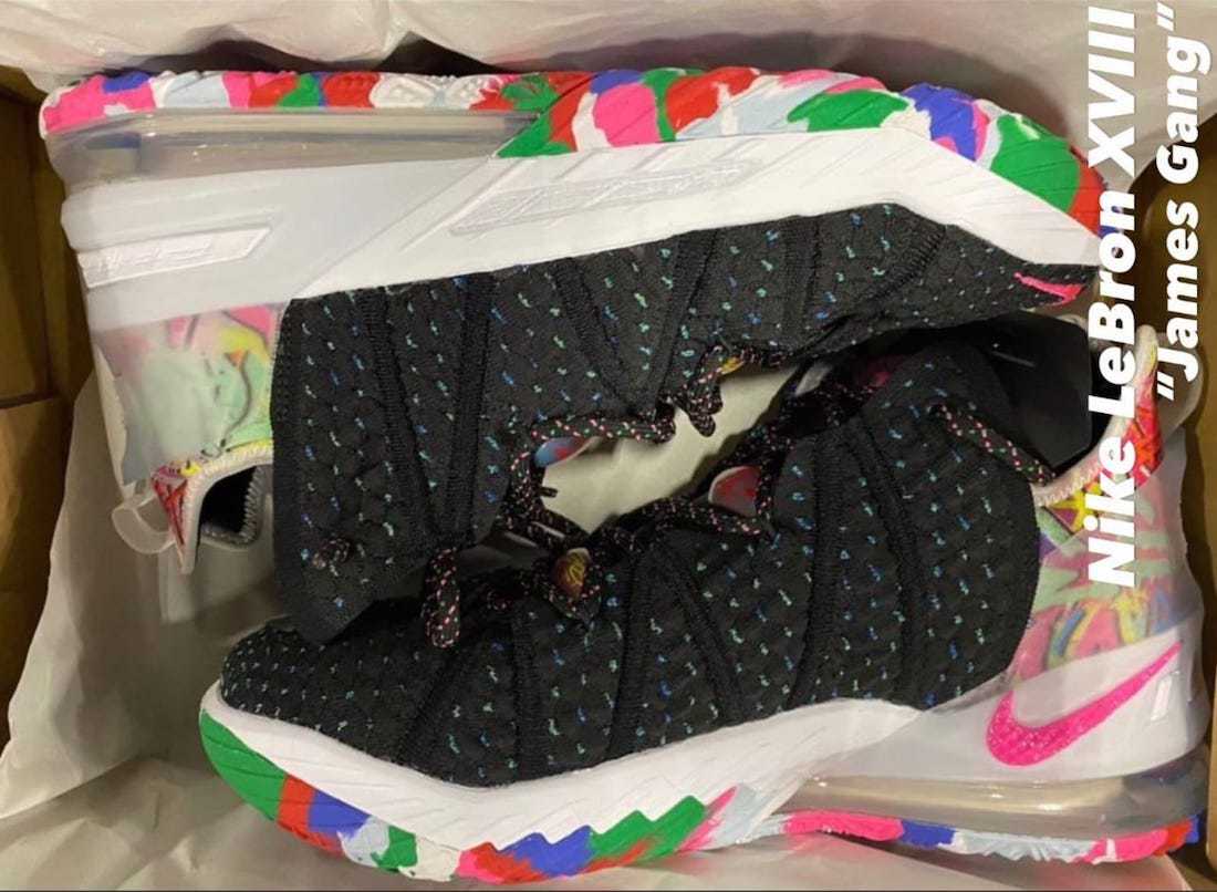 Nike LeBron 18 James Gang CQ9283-002