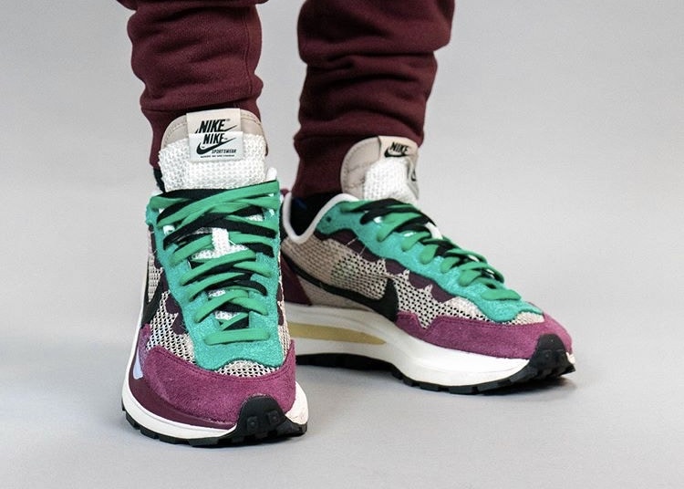 Sacai x Nike VaporWaffle “Villain Red” Official Images