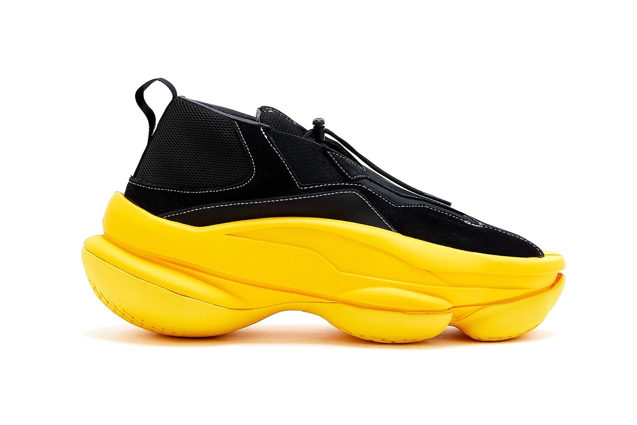 Pyer Moss Sculpt Sneaker Black Yellow Kerby Jean Raymond Release Information First Look
