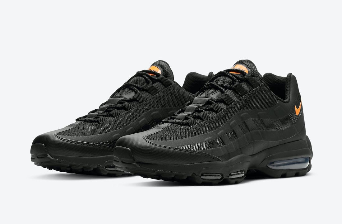 Nike Air Max 95 Ultra Releasing in a Halloween Ready Black/Orange Colorway