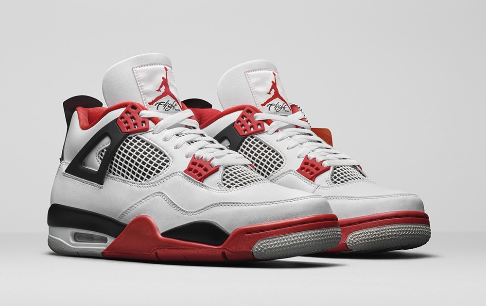 Air Jordan 4 Og Fire Red 2020
