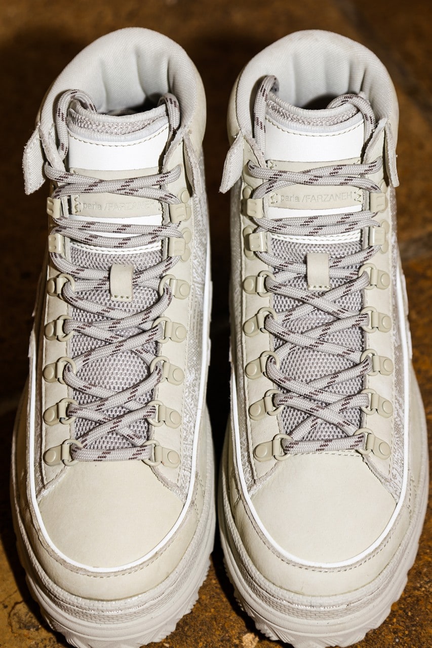 Paria Farzaneh Converse Pro Leather X2 London Fashion Week Mens First Look Ss21