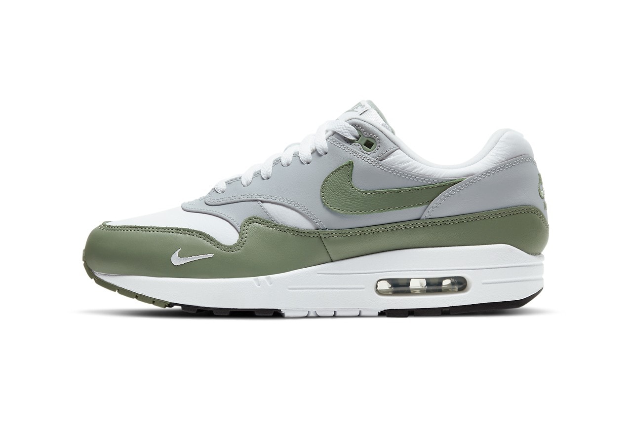 Nike Air Max 1 Spiral Sage Mystic Dates DB5074-100 101 Release Date Info