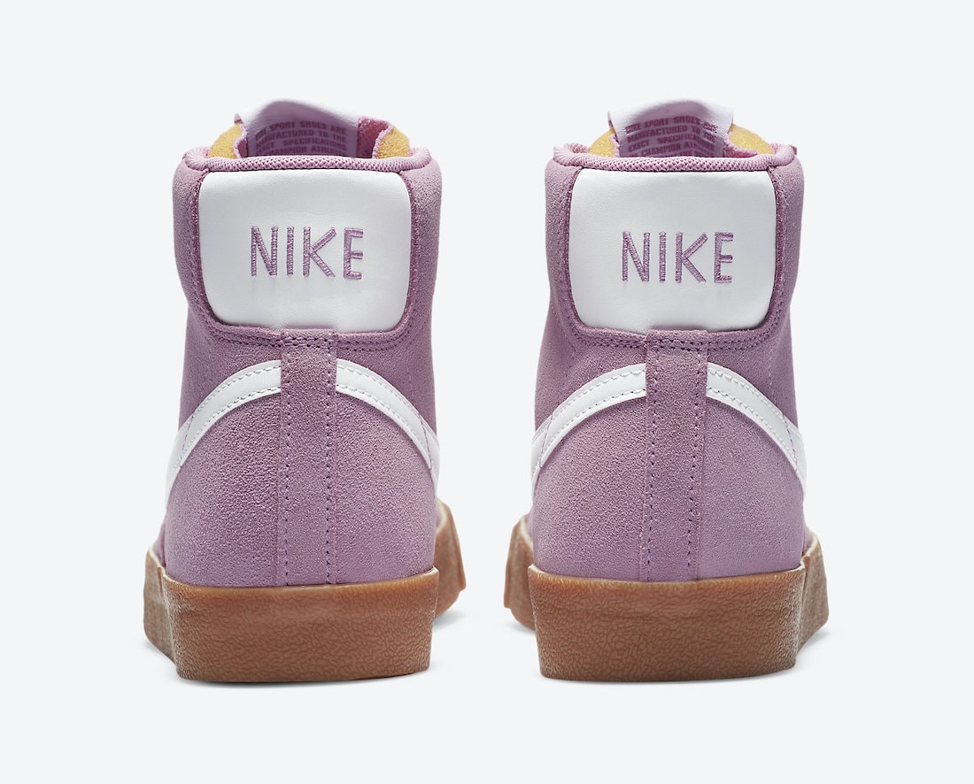 Nike Covers the Blazer Mid in Magenta Suede