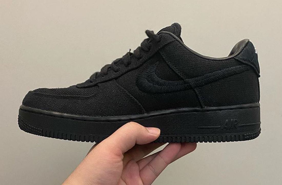 Stussy Nike Air Force 1 Low Black CZ9084-001