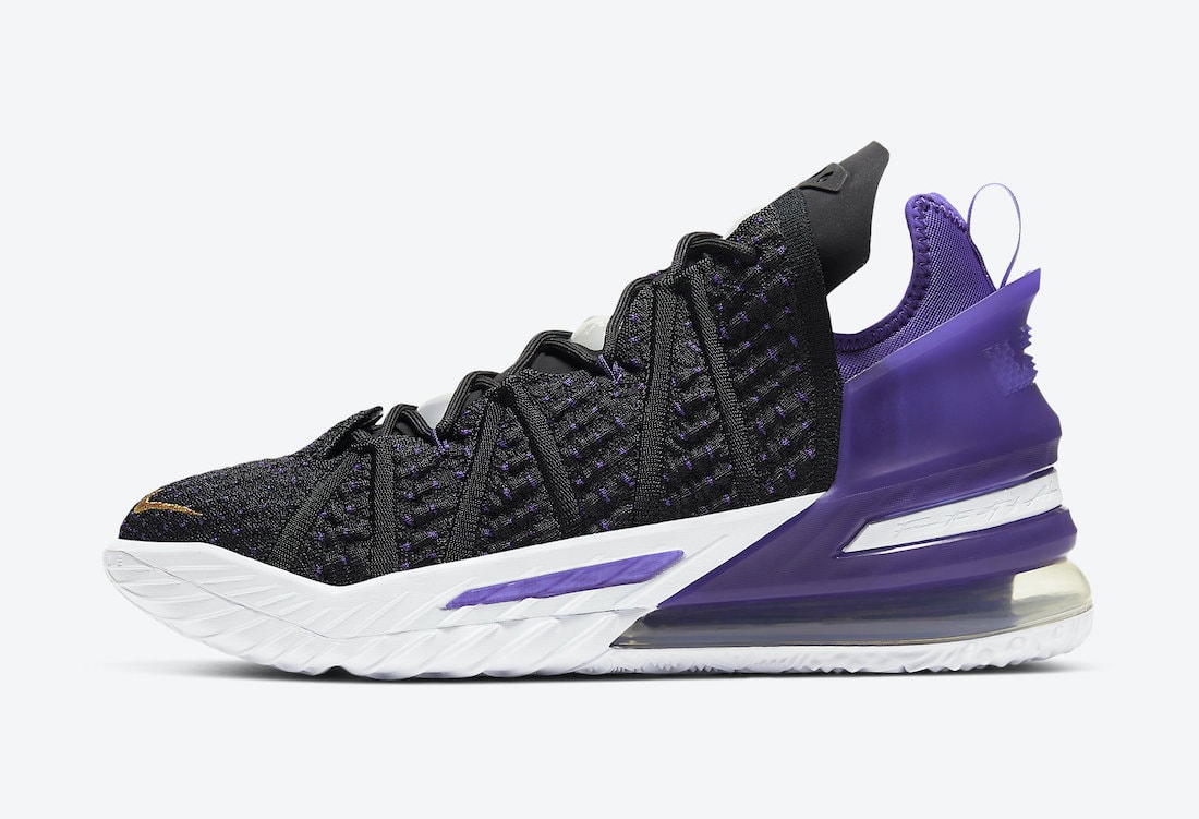 Nike LeBron 18 "Lakers" Dropping Tomorrow