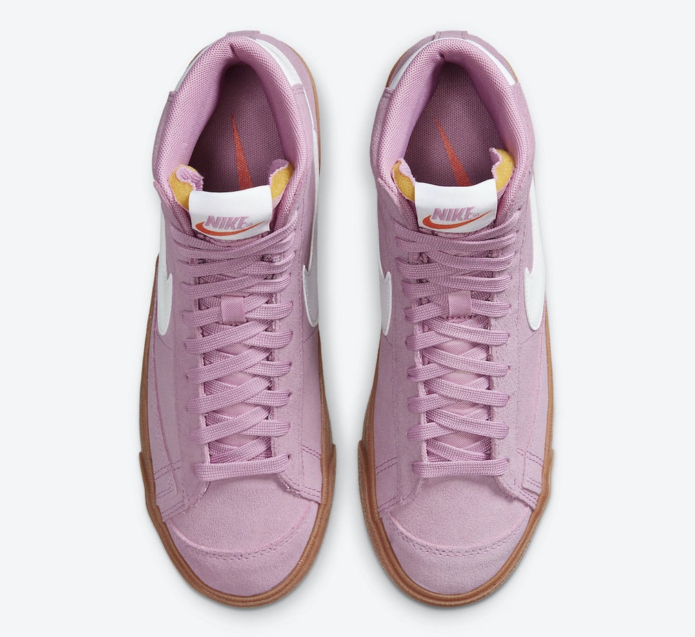 Nike Covers the Blazer Mid in Magenta Suede