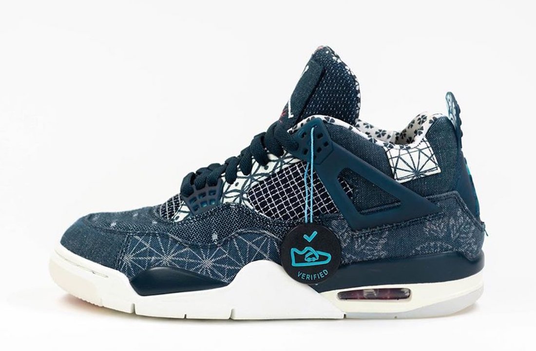 Official Images of the Air Jordan 4 SE "Sashiko"