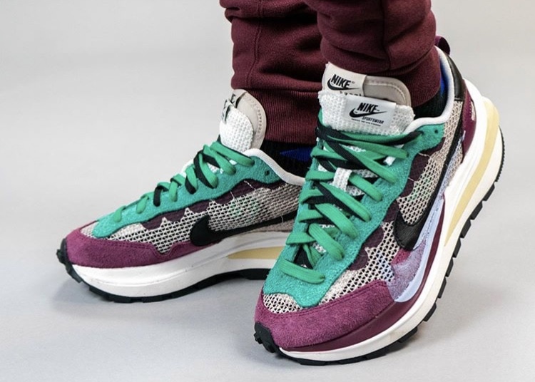 Sacai x Nike VaporWaffle “Villain Red” Official Images