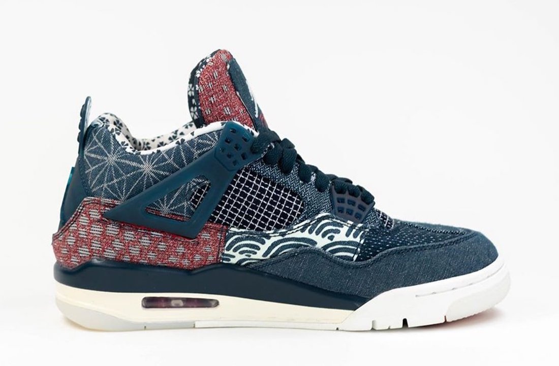 Official Images of the Air Jordan 4 SE "Sashiko"