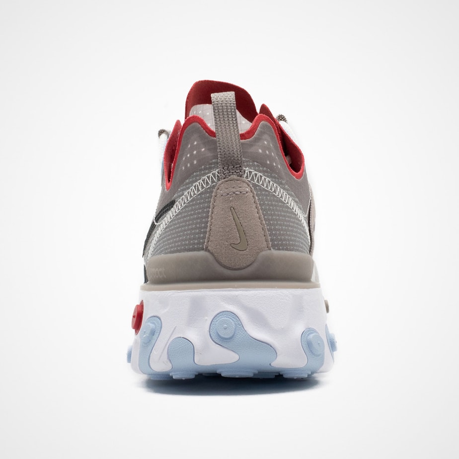 Nike Paints the React Element 55 in Light Blue and Red