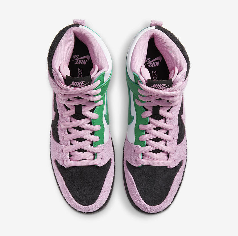 Nike SB Dunk High Invert Celtics