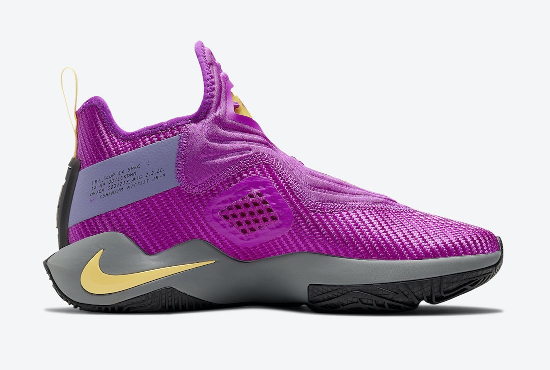 Nike LeBron Soldier 14 Opts for a Lakers Colorway