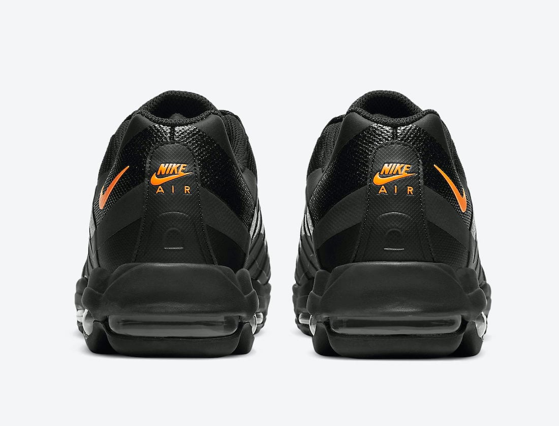 Nike Air Max 95 Ultra Releasing in a Halloween Ready Black/Orange Colorway