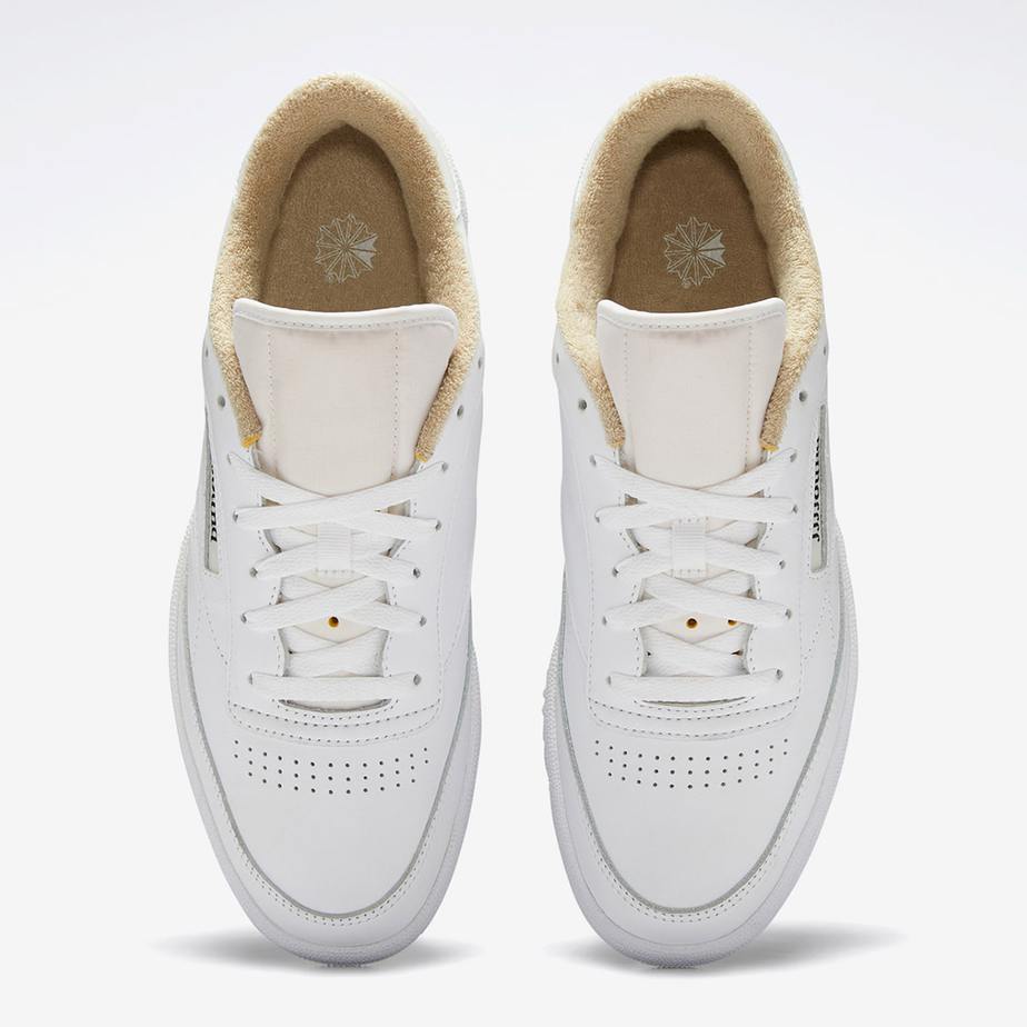 Jjjjound X Reebok Club C 85 White Beige