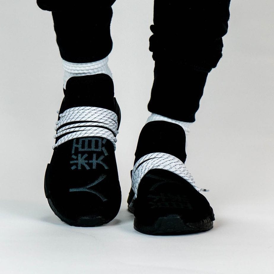 Pharrell X adidas Nmd Hu Black Og Sole
