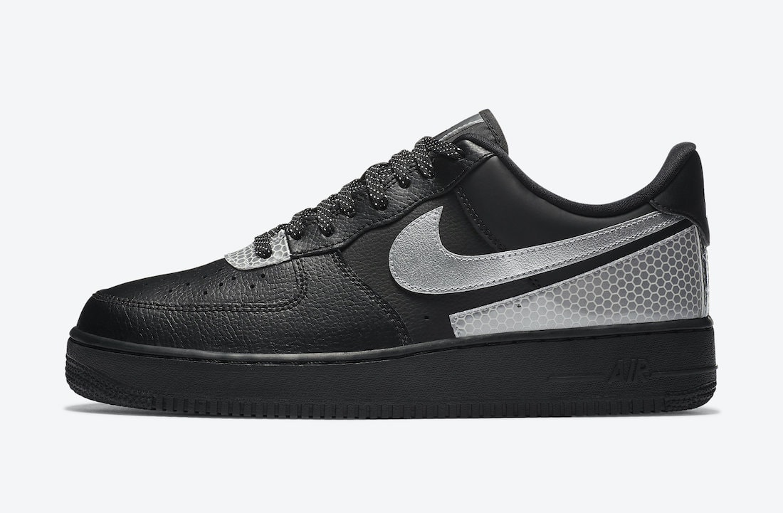 3M x Nike Releasing Another Black Air Force 1 Low