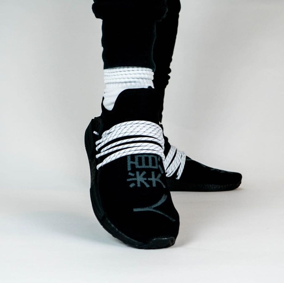 Pharrell X adidas Nmd Hu Black Og Sole